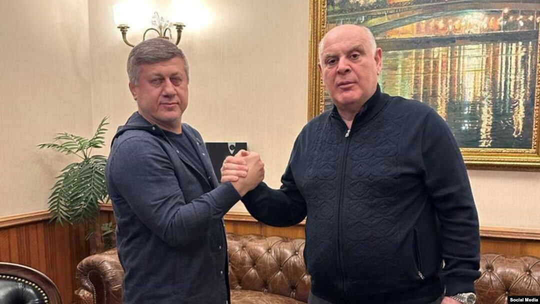 Дзамболат Тедеев и Аслан Бжания