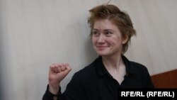 Darya Kozyreva in court earlier this year