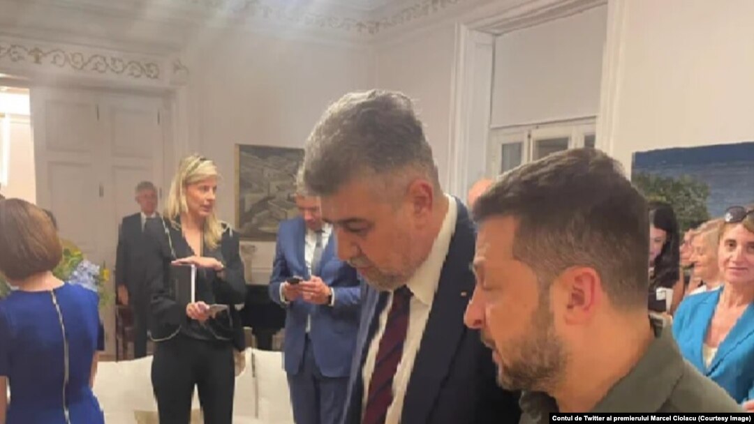 Premierul României, Marcel Ciolacu, a discutat la Atena, cu președintele Ucrainei, Volodimir Zelenski.
