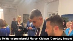 Premierul României, Marcel Ciolacu, a discutat la Atena, cu președintele Ucrainei, Volodimir Zelenski.