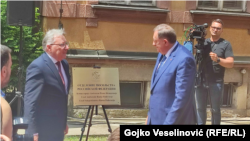 Predsjednik RS Milorad Dodik i ruski ambasador u BiH Igor Kalabuhov, 11. juni 2024.