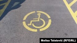 Parking mjesto za osobe sa invalidtetom, Sarajevo, 14 Juni 2023 