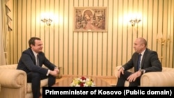 Premijera Kosova Aljbina Kurtija primio je u Sofiji predsednik Bugarske Rumen Radev 22. aprila 2024. godine.