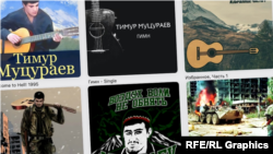 Тимур Муцураев, альбомы, коллаж с Apple Music