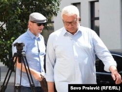 Knežević i Mandić uoči sastanka sa Spajićem