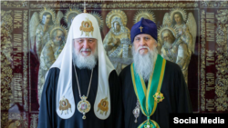 Патріарх РПЦ Кирило та митрополит УПЦ (МП) Іонафан