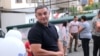 Nagorno-Karabakh - Mayor Davit Sargsian meets residents of Stepanakert, August 30, 2019.