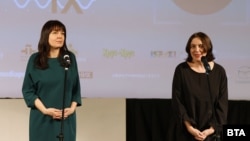 Мария Аверина и Мартичка Божилова (вдясно) на фестивала Master of Art в кино 