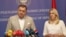 Milorad Dodik i Željka Cvijanović - oboje pod američkim sankcijama - na konferenciji za novinare, Banja Luka, 29. jun 2023.