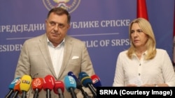 Milorad Dodik i Željka Cvijanović. (Arhiv) 