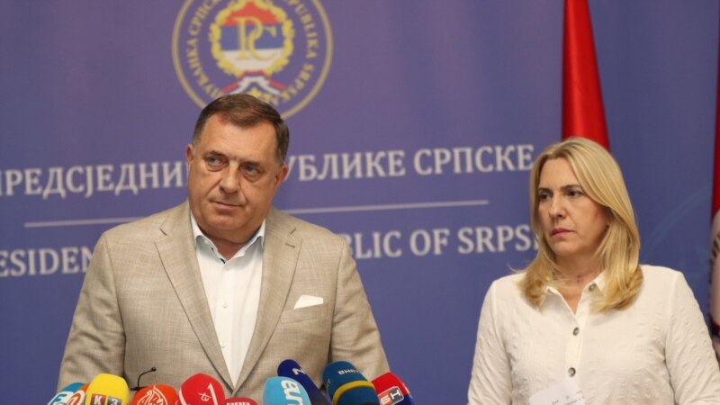Dodik i Cvijanović:  RS neće poštovati odluke predstavnika Schmidta