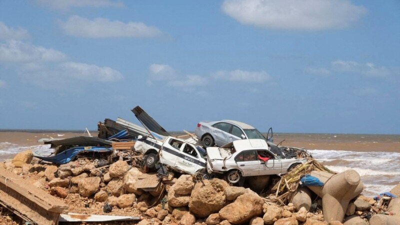 Катастрафічная паводка ў Лібіі: тысячы ахвяраў. ФОТА