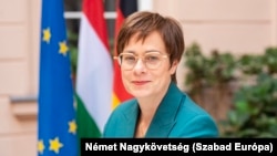 Ambasadorja gjermane në Hungari, Julie Gross.