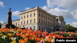 Palatul Regal din Oslo. Fotografie realizată de Liv Osmundsen, Curtea Regală