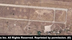 Аеродром Бердянськ, який використовують російські військові, на знімку Planet.com від 28 вересня 2023 року
