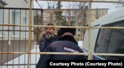 Дмитрий Скурихин после суда, который арестовал его на 25 суток