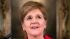 Škotska liderka na konferenciji za novinare na kojoj je najavila da će podneti ostavku, Edinburg, 15. februar 2023.