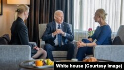 Președintele SUA a avut o întâlnire privată cu soția și fiica lui Navalnîi, în California, unde Biden se află în campanie electorală. 