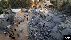 Իսրայելի օդուժի հարվածների հետևանքները, Գազայի հատված, 14 հոկտեմբերի, 2023թ. 