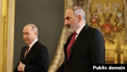 Зустріч 8 травня у Москві між президентом Росії Володимиром Путіним та премʼєр-міністром Вірменії Ніколом Пашиняном