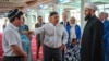 China -- Tatarstan president Rustem Minikhanov visiting historical Tatar Mosque in Urumchi, 26JUN2024