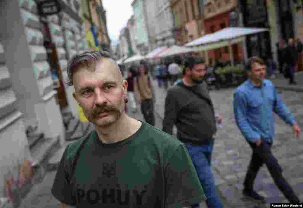 With public morale remaining high as Ukrainians hail their troops as heroes,&nbsp;Yabchanka -- who sports a Cossack-style mustache and hairstyle -- said those who are close to someone fighting tend to be more realistic. He worries that many military-aged men would not be prepared for the reality of fierce close combat and heavy artillery fire if they were to be called up. &nbsp;