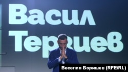 Кандидат-кметът на София Васил Терзиев, издигнат от "Продължаваме промяната", "Демократична България" и "Спаси София".