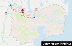 Rusia a atacat cu drone punctul ucrainean de frontieră Orlovka, situat în apropierea localității Isaccea.