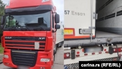 Kamion u kom je pronađeno 23 migranta, 10. maj, Vatin, Srbija