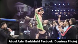 عبدالعظیم بدخشی ورزشکار مبارزات آزاد افغان