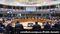 Consiliul European nu recunoaște alegerile prezidențiale ruse organizate în teritoriile ocupate din Ucraina.