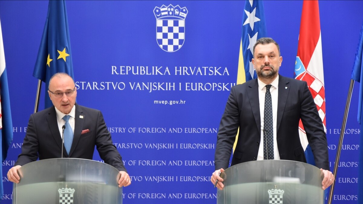 Šefovi Diplomatije: Neće Biti Tvrđave Između Hrvatske I BiH Bez Obzira ...