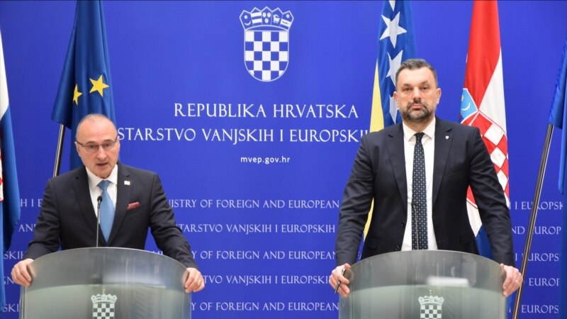 Šefovi diplomatije: Neće biti tvrđave između Hrvatske i BiH bez obzira na Schengen
