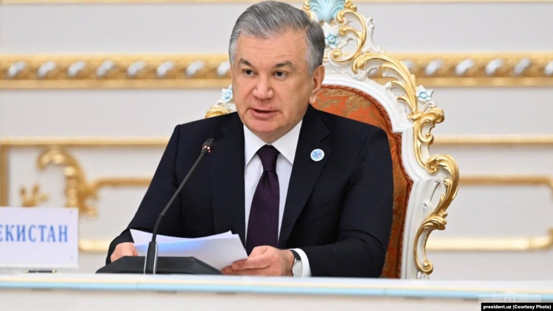 Президент Шавкат Мирзиёев. 