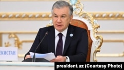 Президент Шавкат Мирзиёев. 