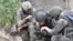 Wagner mercenaries train Belarusian military personnel late last month. 