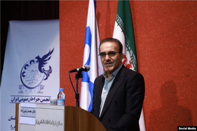 Mohammad Raiszadeh, kryetar i Këshillit Mjekësor të Republikës Islamike të Iranit.