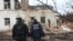 Част от разрушенията в Купянск след въздушните удари във вторник.