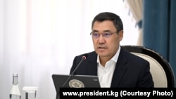  Президентът на Киргизстан Садир Джапаров 