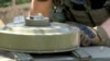  A land mine in the village of Neskuchne in the Donetsk region