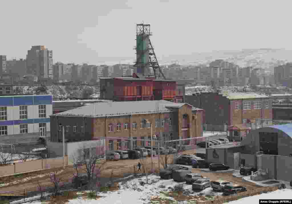 Seen from aboveground, the Avan Salt Plant appears as a nondescript industrial property in the north of Yerevan.