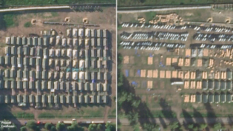 Snimci pokazuju da se kamp Wagnera u Bjelorusiji i dalje smanjuje