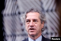 Прем'єр-міністр Словенії Роберт Голоб прибув на саміт лідерів Європейського Союзу в Брюсселі, Бельгія, 15 грудня 2022 року