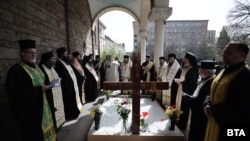 Заупокойна молитва за 20 дни от смъртта на патриарх Неофит в софийската църква "Св. Неделя", 1 април 2024 г.