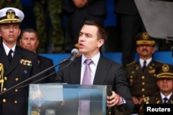 Президент Эквадора Даниэль Нобоа