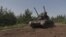Ukrainian Air Defense train on a German Gepard anti-aircraft gun