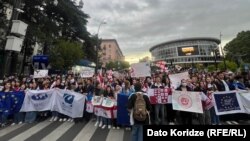 აქცია „აგენტების კანონის“ წინააღმდეგ, თბილისი, 15 მაისი, 2024