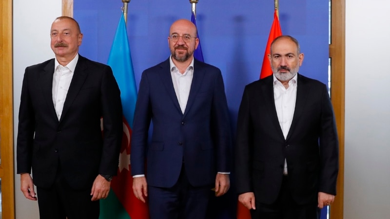 Azerbaidjanul critică Moscova după ce Aliev și Pașinian au vorbit la Bruxelles despre Nagorno-Karabah