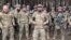 Бойцы чеченского полка "Ахмат-Россия"