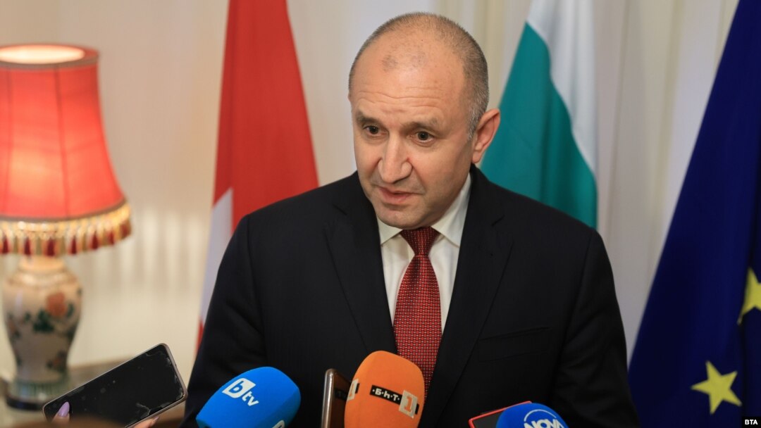 President Rumen Radev, who has opposed military aid to Ukraine, will represent Bulgaria at the NATO summit in Washington on July 9-11. (file photo)